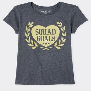 Girls TCP squad goals shirt, size 5/6